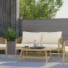 Bayshore - Outdoor Coffee Table - Light Teak - Image 10