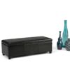 Avalon - Storage Ottoman Bench - Midnight Black - Image 7