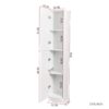 Freestanding Cabinet With Inadjustable Shelves And Two Doors For Kitchen, Dining Room - White - Image 5