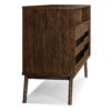 Clarkson - TV Stand - Rustic Natural Aged Brown - Image 4