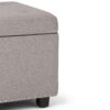 Hamilton - Storage Ottoman - Cloud Gray - Image 8