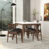 Daisy - Dining Chair (Set of 2) - Black / Wood - Image 6