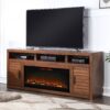Sausalito - Electric Fireplace TV Stand Console For TVs Up To 95" - Whiskey - Image 7