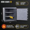 Large Office Safe - Gray - Image 2