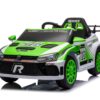 12V4A 20W*2 One Button Start, Forward And Backward, High And Low Speed, Music, Front Light, Power Display, Two Doors Can Open, 2.4G R / C, Seat Belt Four Wheel Absorber Kids Ride On Car - Green - Image 11
