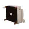 Alana Lawson - Accent Arm Chair Metal Casters - Sky Neutral Beige - Image 7