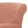 Alana Lawson - Accent Arm Chair Casters - Peach Orange - Image 9