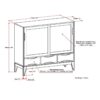 Harper - Medium Storage Cabinet - Teak Brown - Image 10