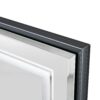 40*30" LED Bathroom Beveled Mirror, 3000 - 6000K Gradient Front And Backlit LED Mirror For Bathroom, 3 Colors Dimmable, Ip54 Enhanced Anti - Fog, Hanging Plates Wall Mount Lighted Mirror - Gray - Image 3