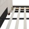 Manhattan - King Shelter Platform Bed Frame - Light Beige - Image 7