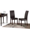 Acadian - Parson Dining Chair (Set of 2) - Tanners Brown - Image 9