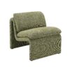 Jaeda - 3 Piece Living Room Set With Accent Chair - Beige / Green - Image 7