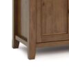 Amherst - TV Media Stand - Medium Saddle Brown - Image 5