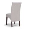Avalon - Deluxe Parson Dining Chair (Set of 2) - Light Beige - Image 3