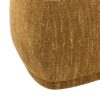 Pebble - Rounded Triangle Cocktail Ottoman - Mustard Yellow Tweed - Image 4