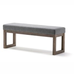 Milltown - Large Ottoman Bench - Gray