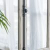 Arch Wood Wall Mirror - Brown Antique White - Image 10