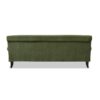 Alana Lawson - Three Cushion Tightback Sofa - Olive Green - Image 10