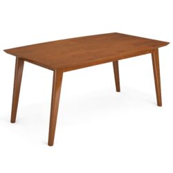 Draper - Dining Table - Teak Brown