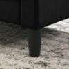 Hale - Velvet Accent Armchair With Tufting - Black - Image 5
