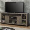 Joshua Creek - TV Stand Console For TVs Up To 70" - Barnwood - Image 4