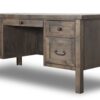 Joshua Creek - Executive Desk - Barnwood - Image 2