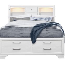 Civic - Full Bed - White