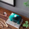 Bethany - Aqua Jewelry Box, Stackable Decorative Storage Boxes & Lids - Colorful - Image 5