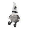 Sitting Gnome With Hat Spider, For Halloween Decor (Set of 2) - Black White - Image 14