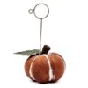Polystone Pumpkin Name Card Holder - Orange - Image 4