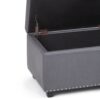 Hamilton - Storage Ottoman - Stone Gray - Image 7