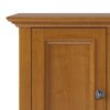 Amherst - Wide TV Media Stand - Light Golden Brown - Image 3