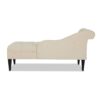 Harrison - Tufted Roll Arm Chaise Lounge - Beige - Image 5