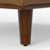 Morrison - Large Rectangular Ottoman - Caramel Brown - Image 3