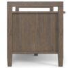 Ela - Entryway Storage Bench - Smoky Brown - Image 2
