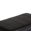 Amelia - Storage Ottoman Bench - Midnight Black - Image 4
