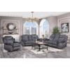 Jimny - Domino Power Reclining Sofa - Granite - Image 7