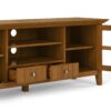 Acadian - TV Media Stand - Light Golden Brown - Image 4