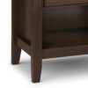 Amherst - Bedside Table - Natural Aged Brown - Image 5
