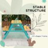 Outsunny - Kids Picnic Table Set With Wooden Table, Outdoor Bench Set With Seating For 4 Kids Ages 3-8 Years Old For Patio Garden, Easy Installation, Outdoor Indoor Use - Natural Wood - Image 6