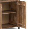 Kelsey - Large Bookshelf With Cabinet - Natural - Image 8