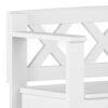 Amherst - Small Entryway Storage Bench - White - Image 8