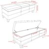 Afton - Storage Ottoman Bench - Midnight Black - Image 8
