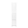 Freestanding Cabinet With Inadjustable Shelves And Two Doors For Kitchen, Dining Room - White - Image 4