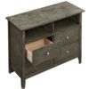 Charming TV Media Chest - Gray - Image 5