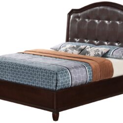 King Bed With Storage Options Elegant - Cappuccino