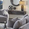 Branson - 2 Drawer Sofa Table, Two Tone - Brown - Image 4