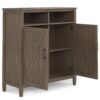 Ela - Medium Storage Cabinet - Smoky Brown - Image 9