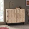 Geometry Accent Cabinet - White - Image 3
