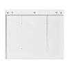 Wall Mounted Bathroom Medicine Cabinet, Modern Bathroom Wall Cabinet With Mirror, Mirror Cabinet With Open Shelves - White - Image 17